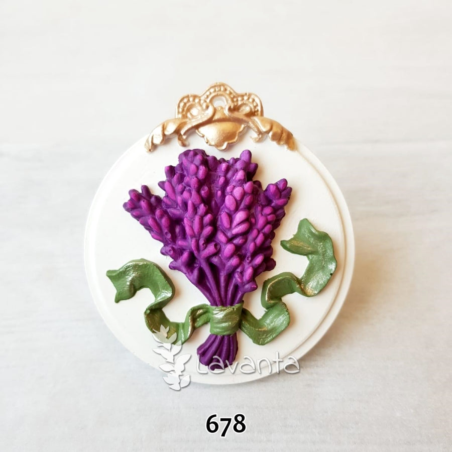 Lavanta Buketi Silikon Kalıbı