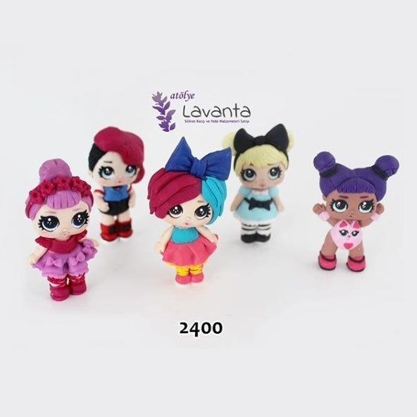 LoL Bebekler Silikon Kalıpları