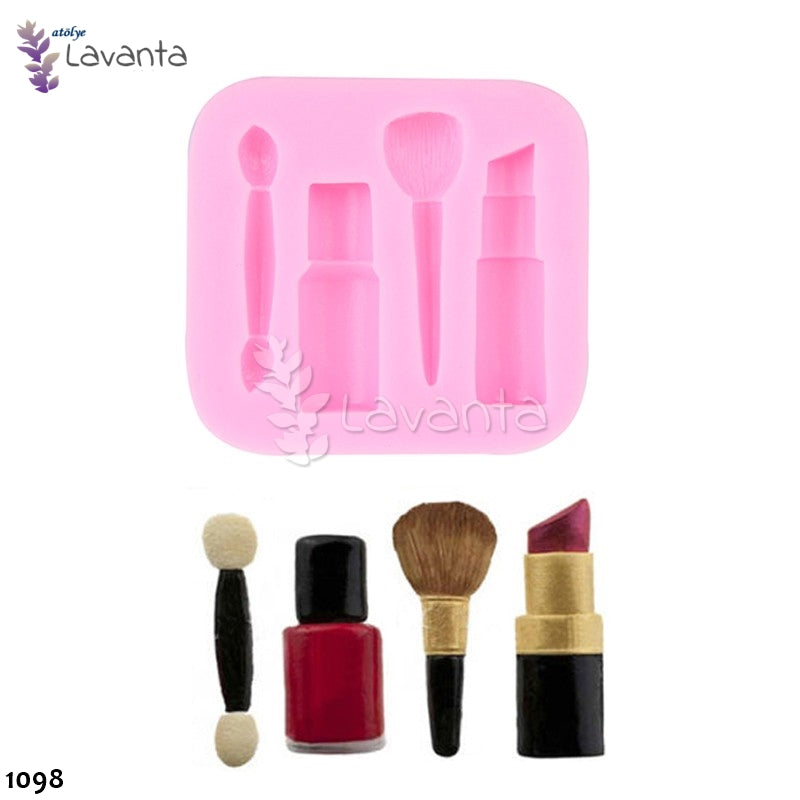 Makyaj Seti Silikon Kalıbı