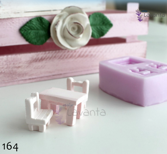 Masa Sandalye Silikon Kalıbı