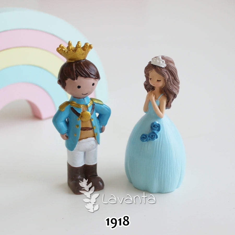 Mavi Prens ve Prenses Kız Silikon Kalıpları