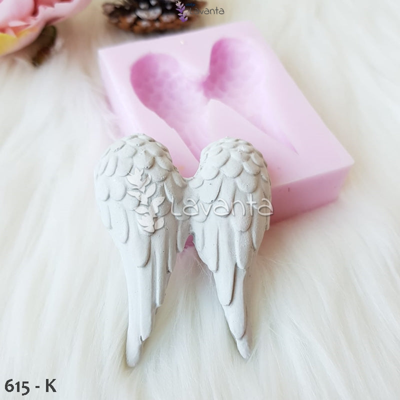 Uzun Melek Kanadı Silikon Kalıbı