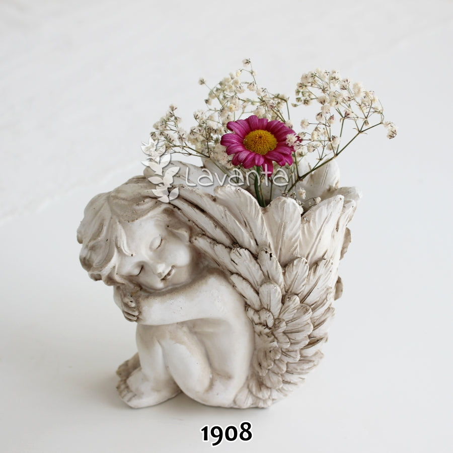 Melek Kupa Saksı Silikon Kalıbı