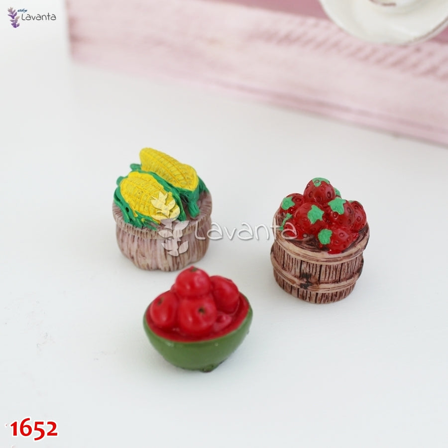 Meyve Sepetleri Teraryum Silikon Kalıpları