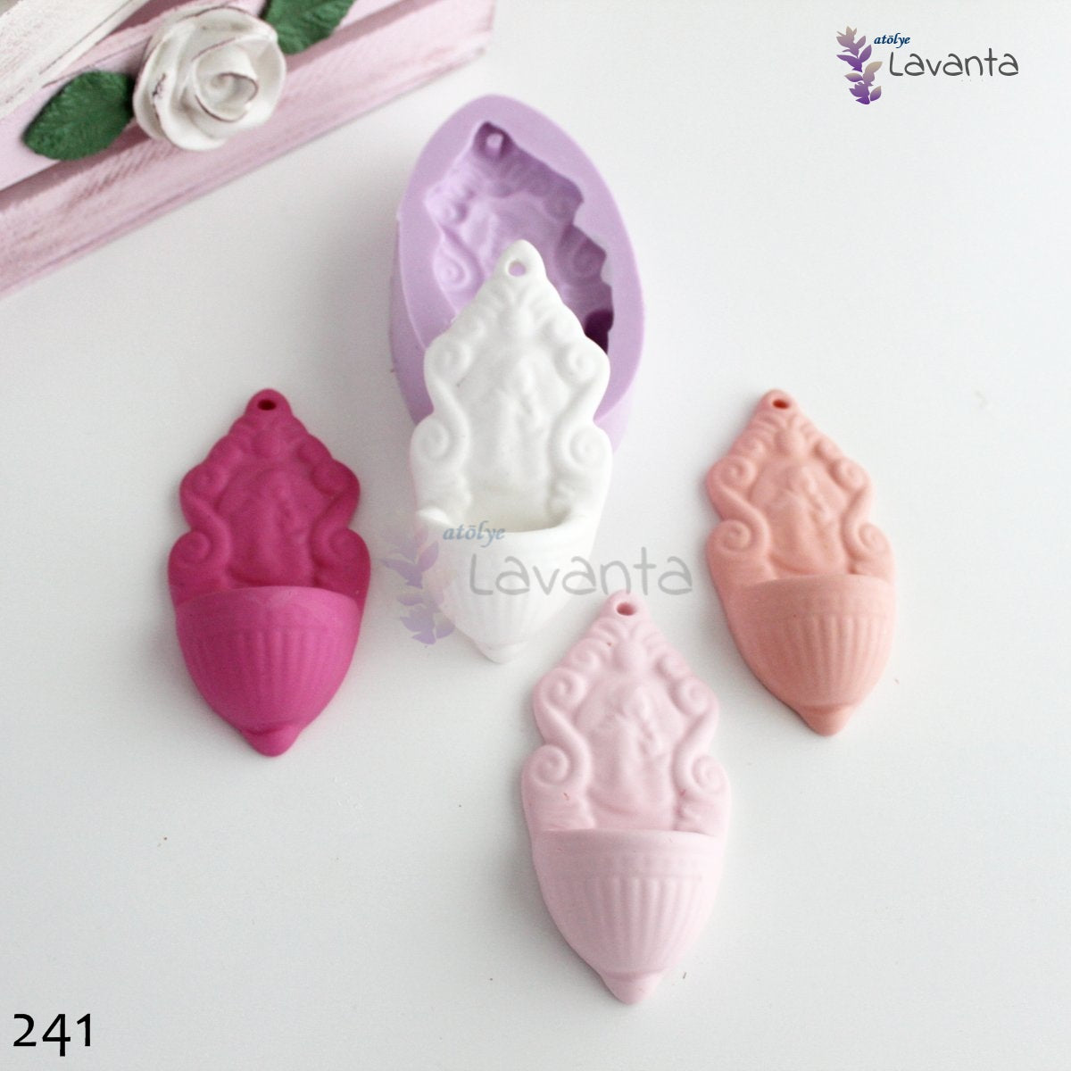 Mini Duvar Saksısı Silikon Kalıbı