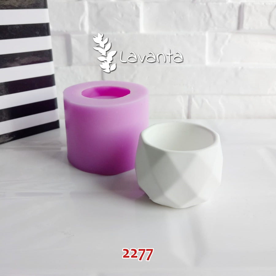 Mini Elmas Saksı Kalıbı