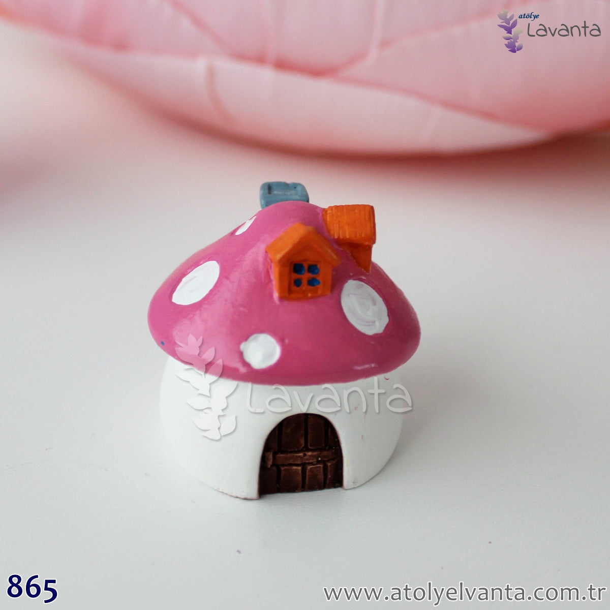 Mini Mantar Ev Silikon Kalıbı