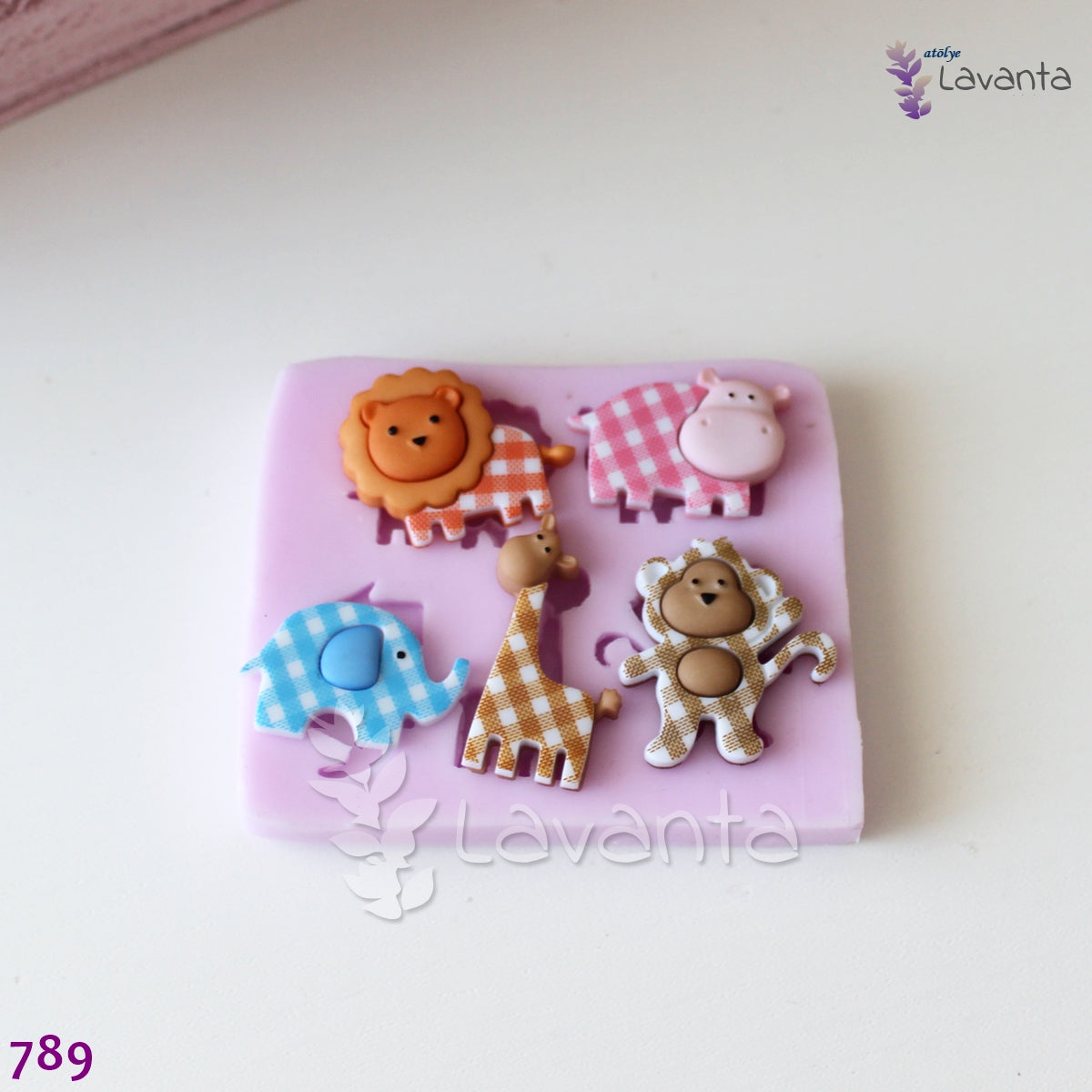 Mini Safari Seti Silikon Kalıbı