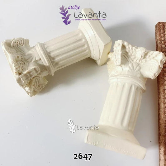 Mini Sütun Silikon Kalıbı