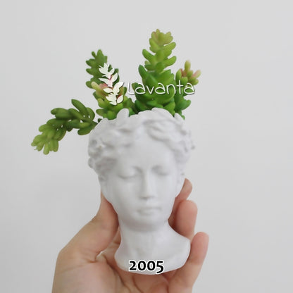 Mini Antik Saksı Silikon Kalıbı