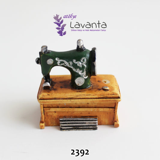 Minyatür Dikiş Makinesi Silikon Kalıbı