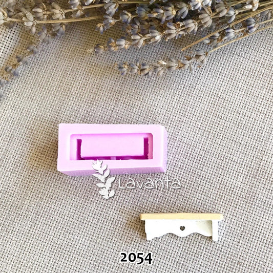 Minyatür Küçük Raf Silikon Kalıbı