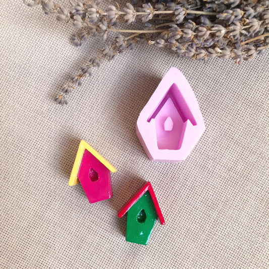 Minyatür Kuş Evi Silikon Kalıbı