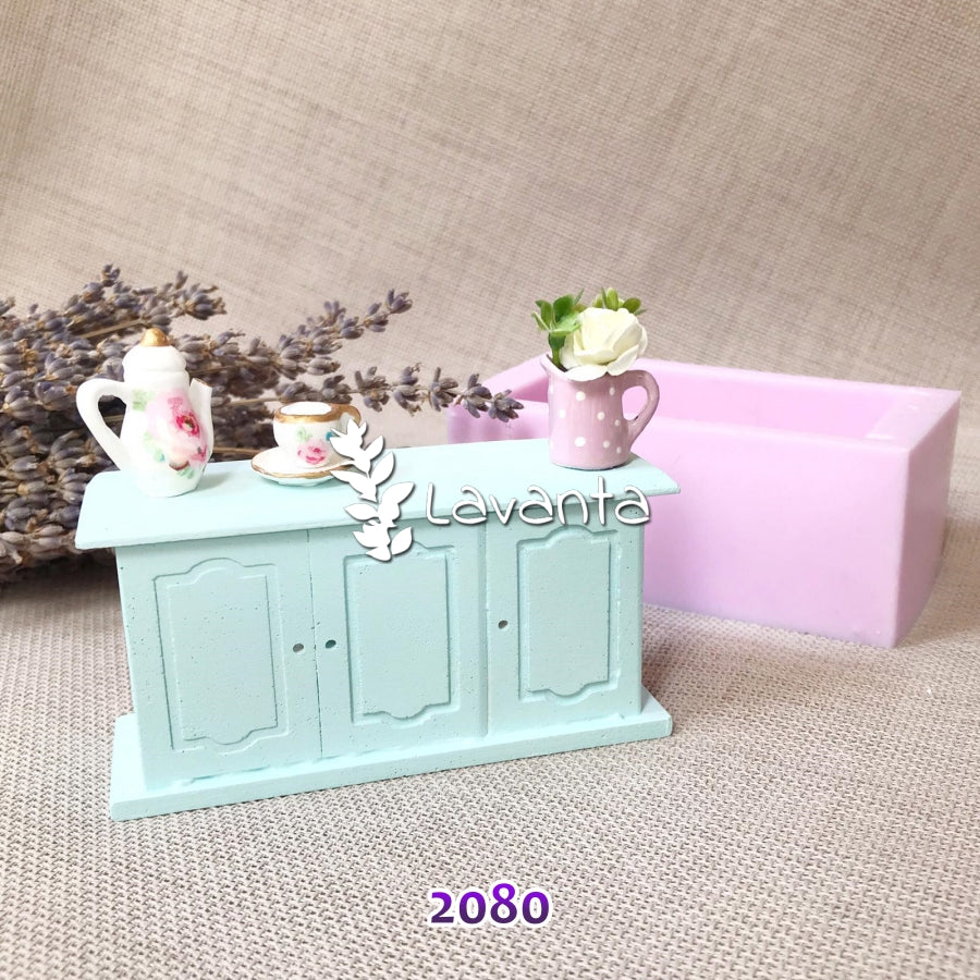 Minyatür Mutfak Alt Dolap Kalıbı