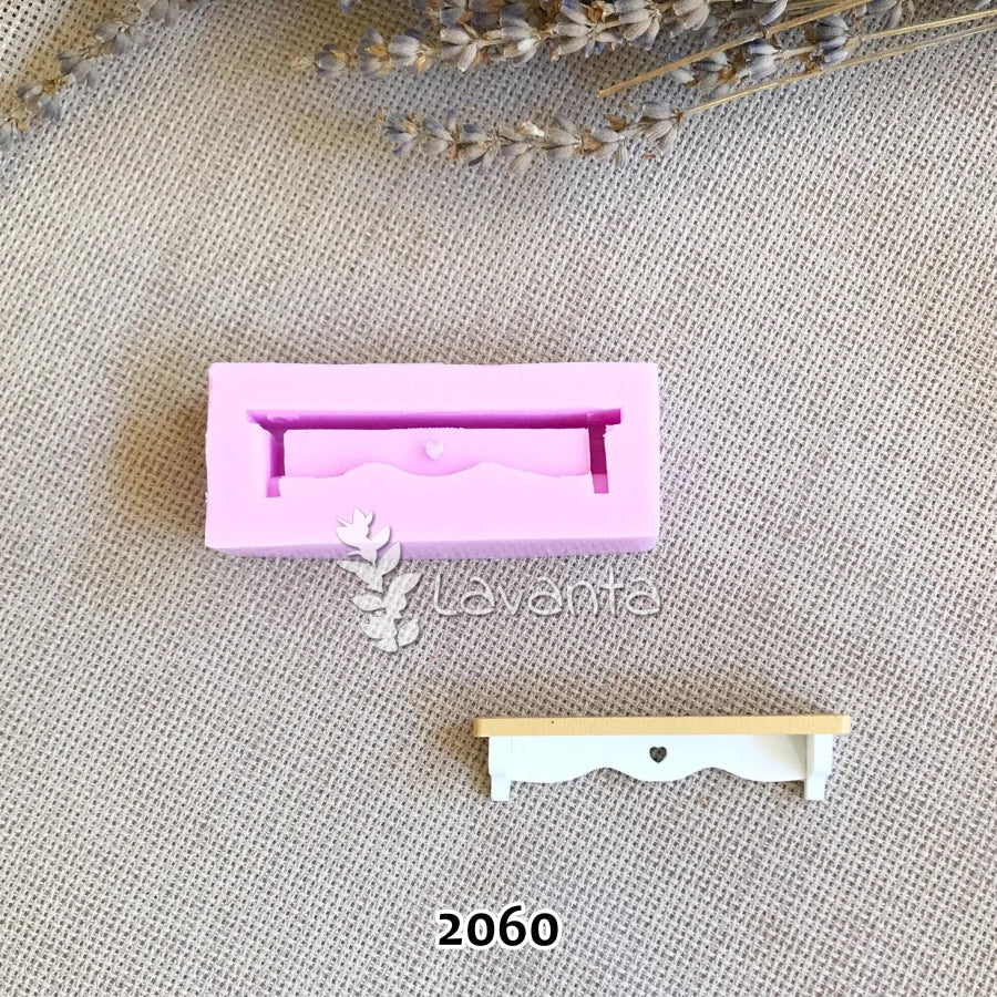 Minyatür Raf Silikon Kalıbı