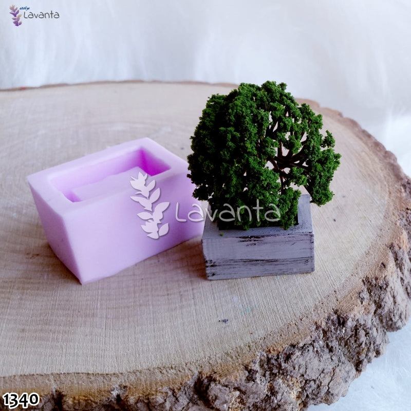 Minyatür Saksı Teraryum Silikon Kalıbı