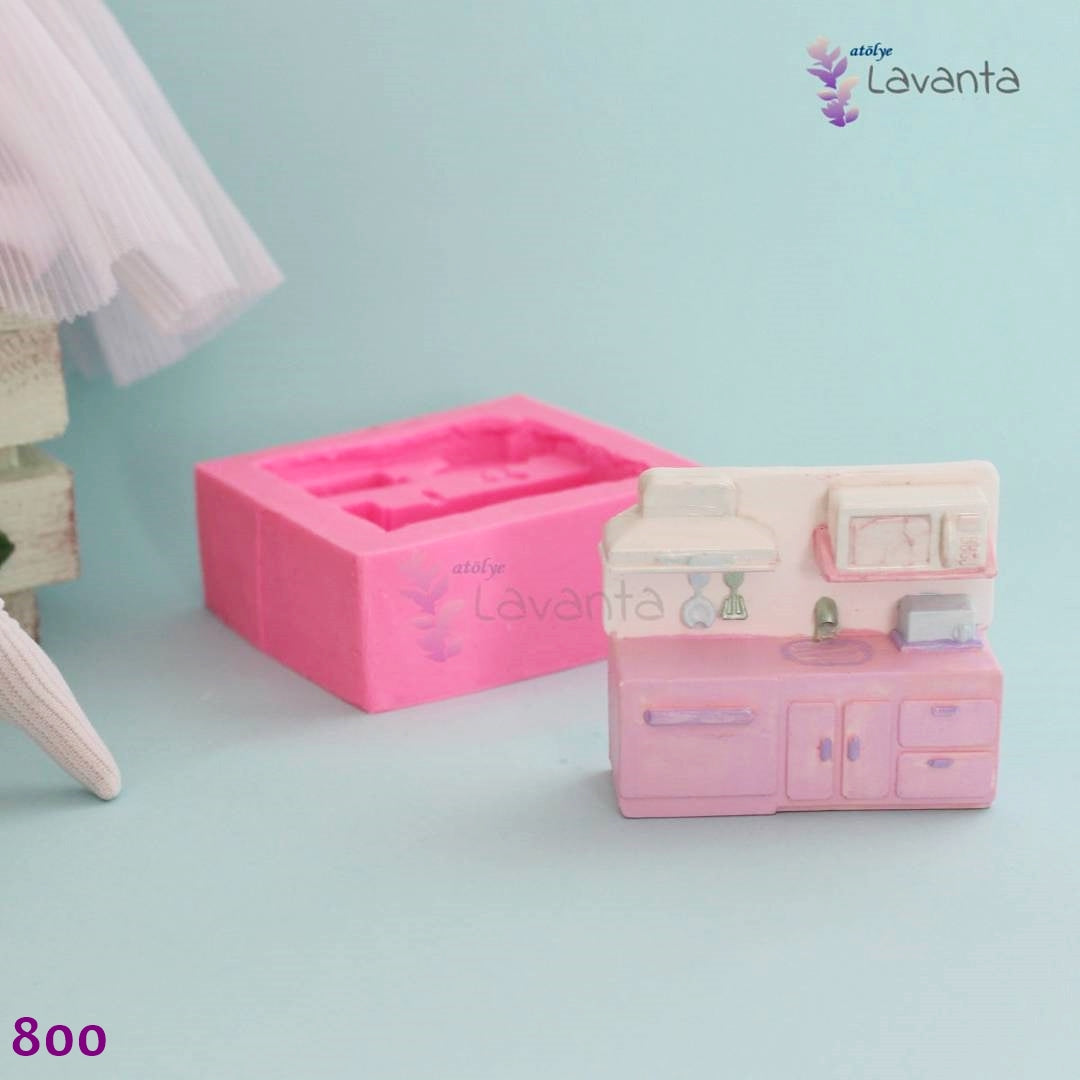 Mutfak Tezgahı Silikon Kalıbı