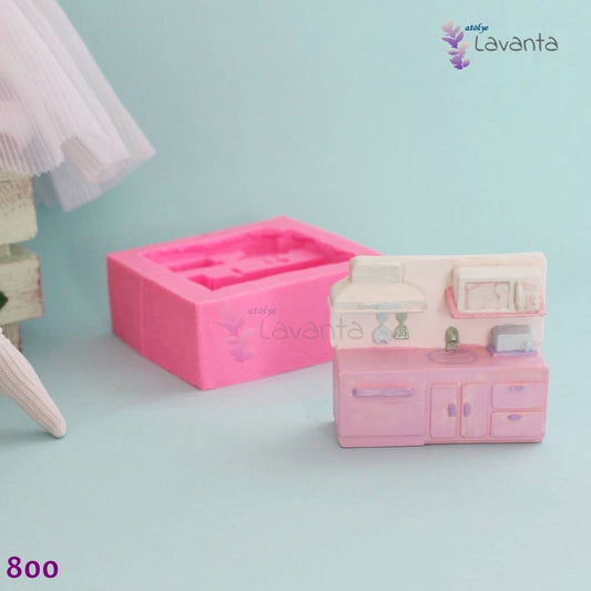 Mutfak Tezgahı Silikon Kalıbı