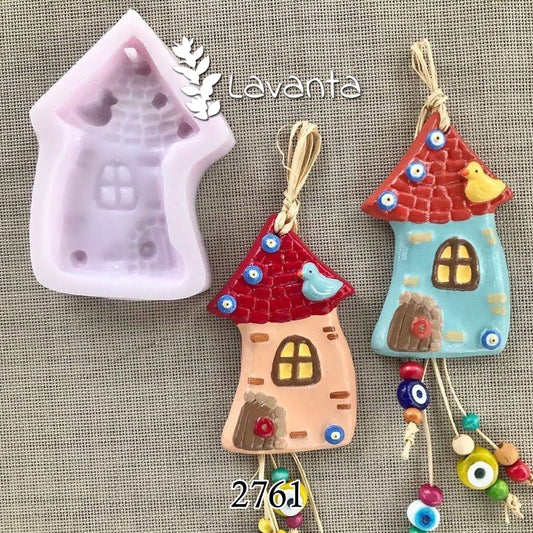 Nazar Boncuklu Ev Kalıbı