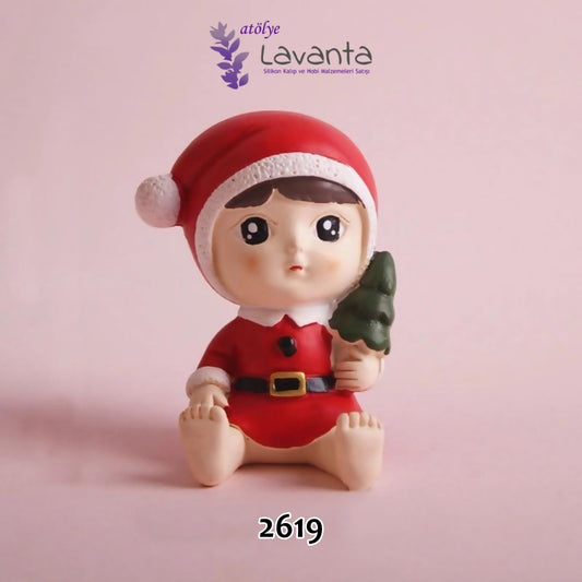 Noel Erkek Bebek Kalıbı