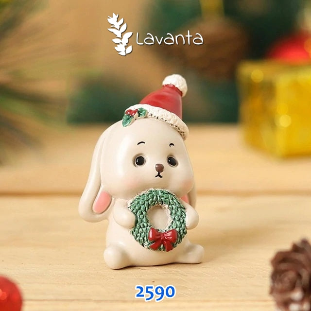 Noel Tavşancık Silikon Kalıbı