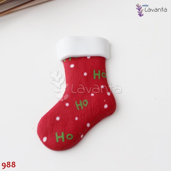 Noel Çorabı Silikon Kalıbı