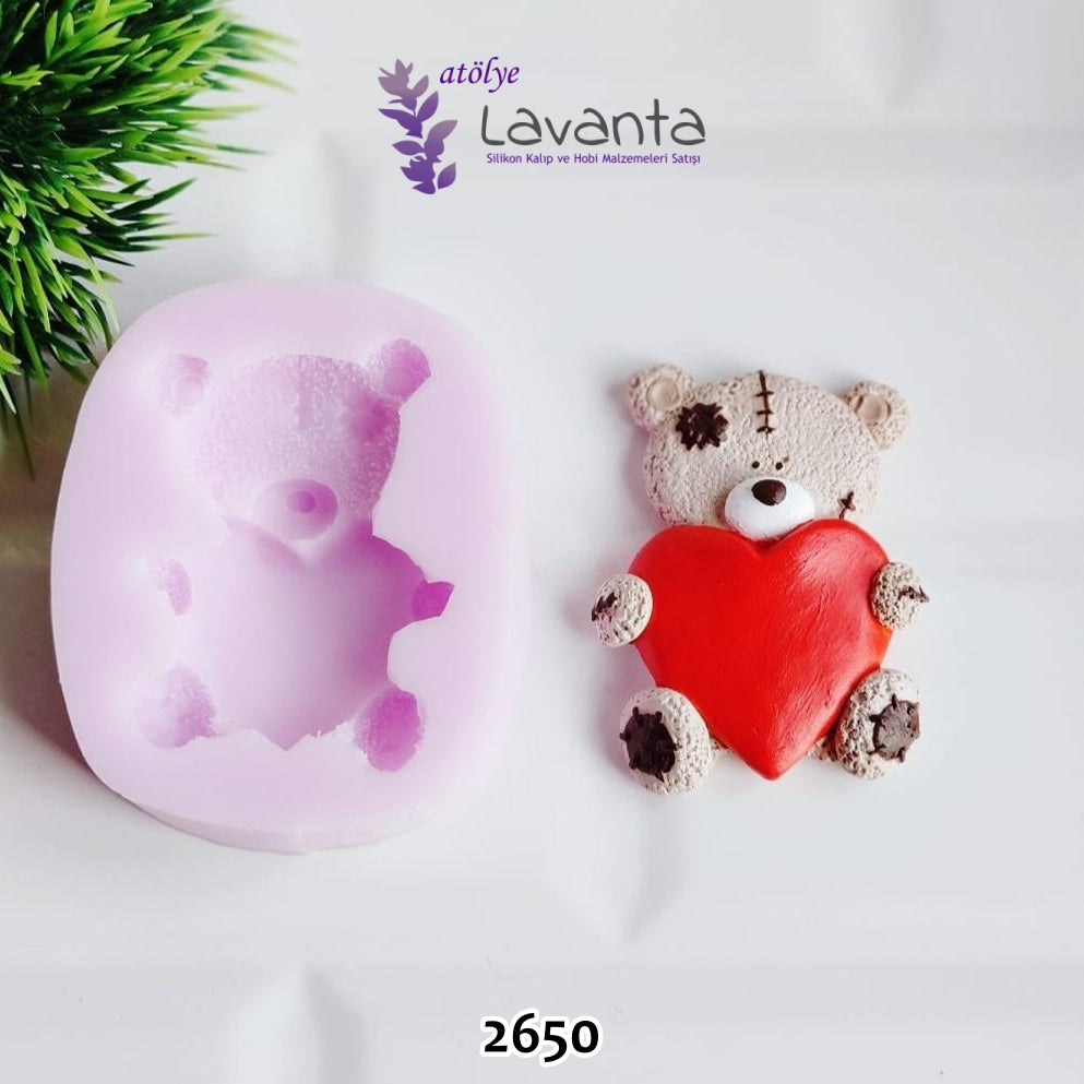 Oturan Kalpli Ayıcık Kalıbı