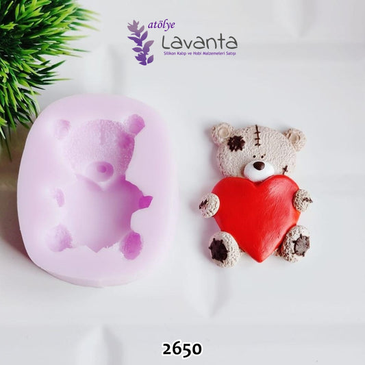 Oturan Kalpli Ayıcık Kalıbı