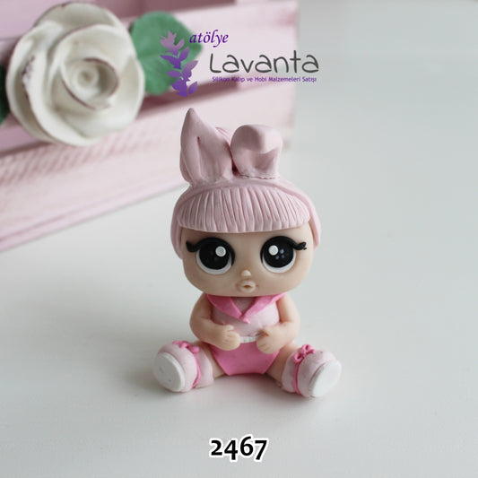 Tavşan LoL Bebek Silikon Kalıbı