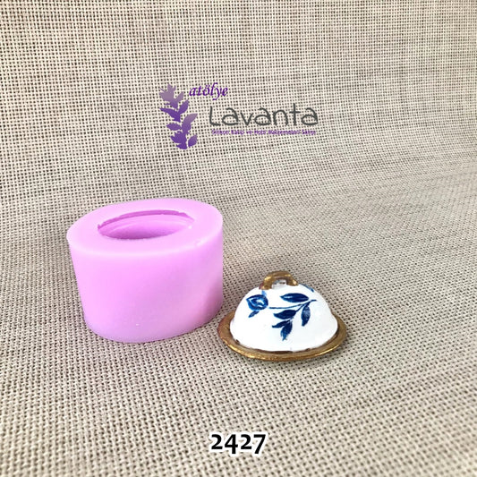 Oval Kek Fanusu Minyatür Kalıbı