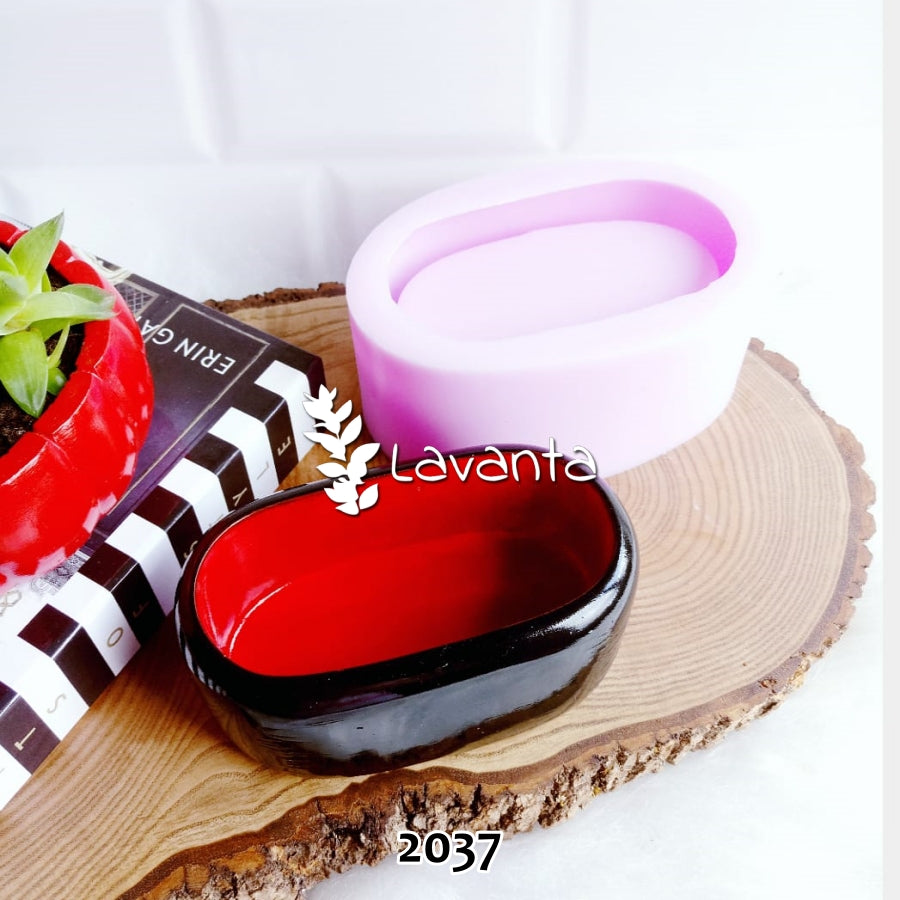 Oval Saksı Kalıbı