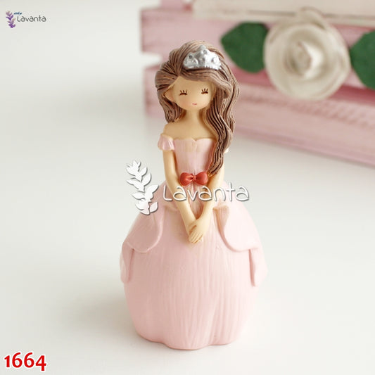 Pembe Prenses Kız Silikon Kalıbı
