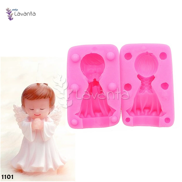 Pimli Melek Erkek Silikon Kalıbı