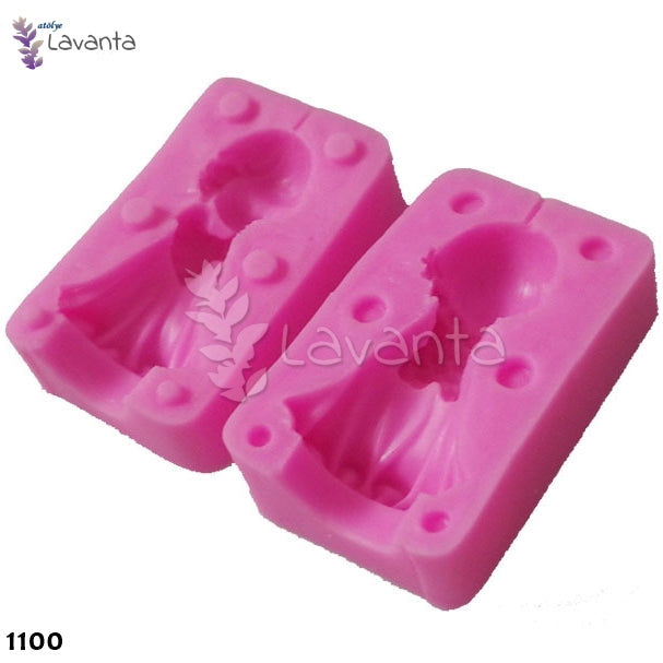 Pimli Melek Kız Silikon Kalıbı