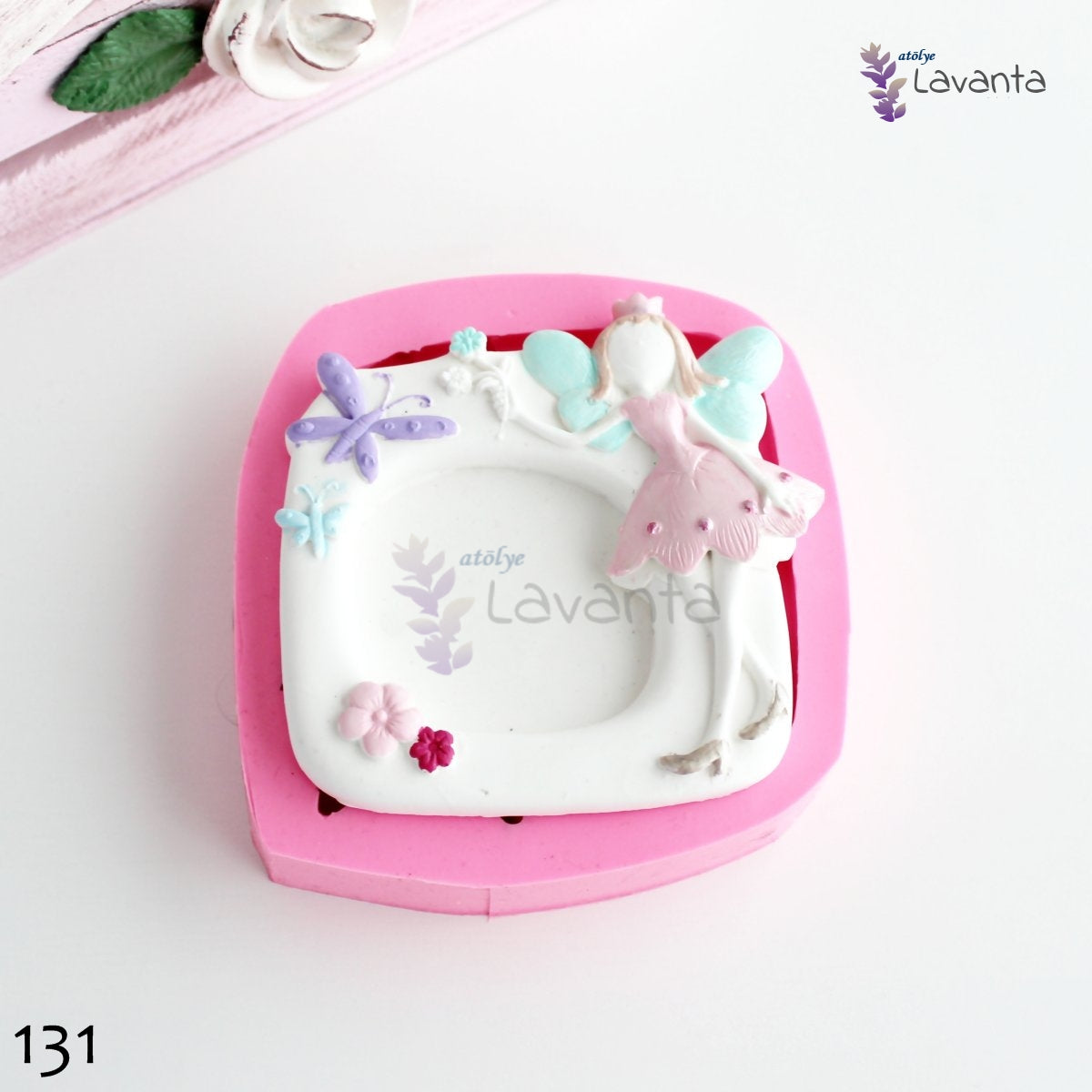 Prenses Kız Çerçeve Silikon Kalıbı