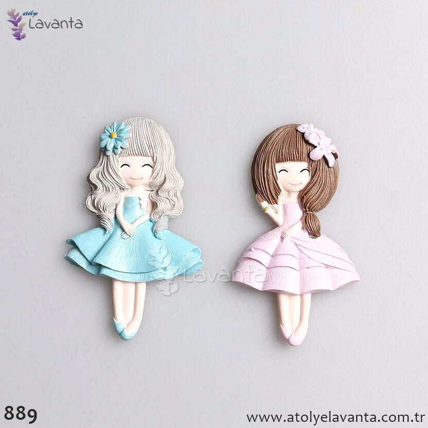 Prenses Kızlar Silikon Kalıbı