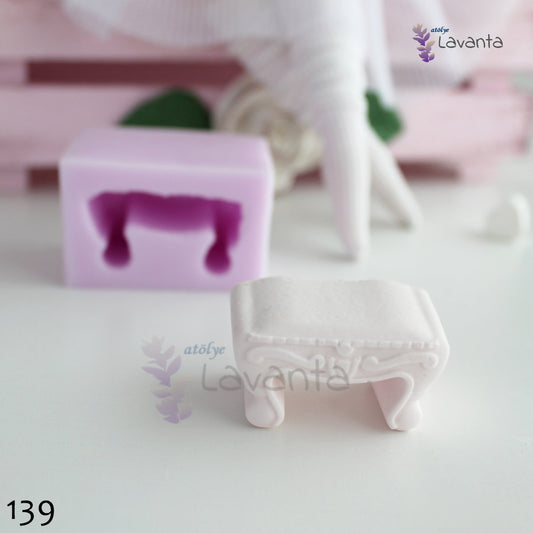 Puf Kokulu Taş Silikon Kalıbı