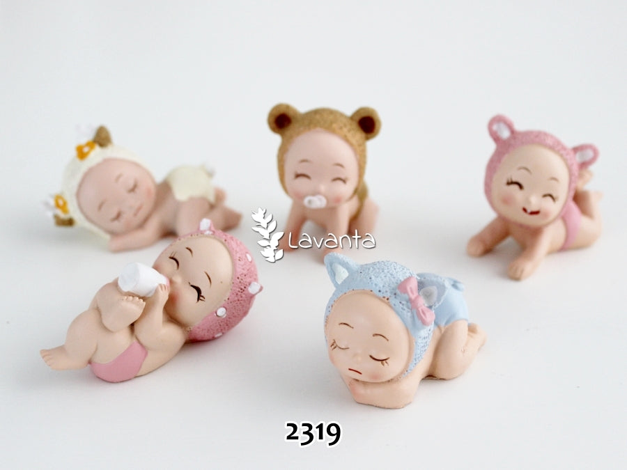 Sevimli Bebekler Silikon Kalıpları