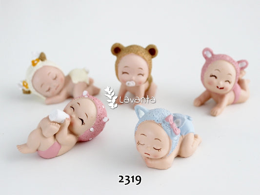 Sevimli Bebekler Silikon Kalıpları