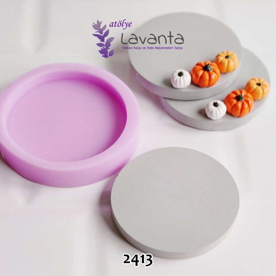 Sunumluk Altlığı Silikon Kalıbı