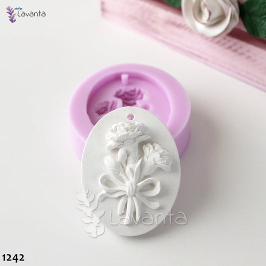 Tabanlıklı Karanfil Silikon Kalıbı