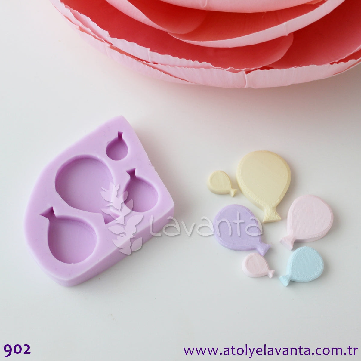 Tatlı Balonlar Silikon Kalıbı