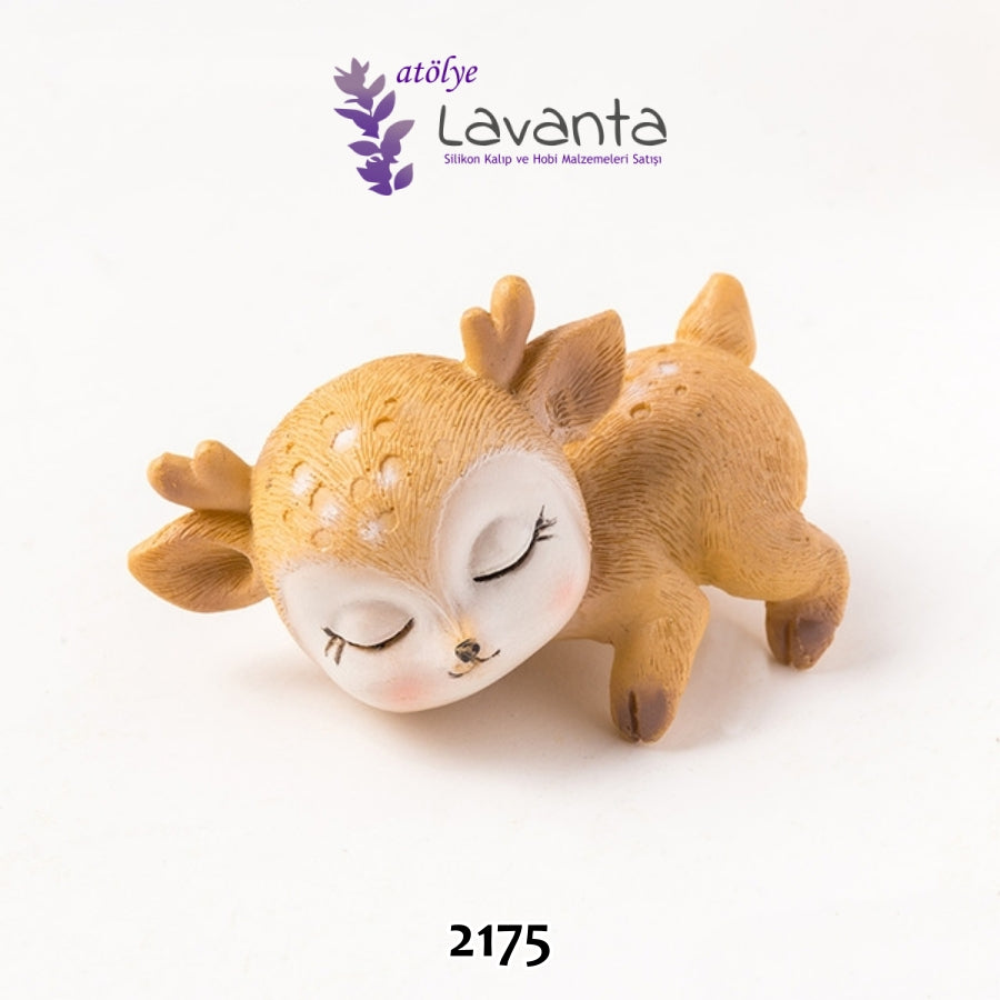 Tatlış Bebek Geyik Silikon Kalıbı