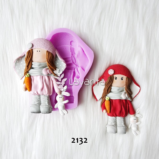 Tavşan Kız Kokulu Taş Kalıbı