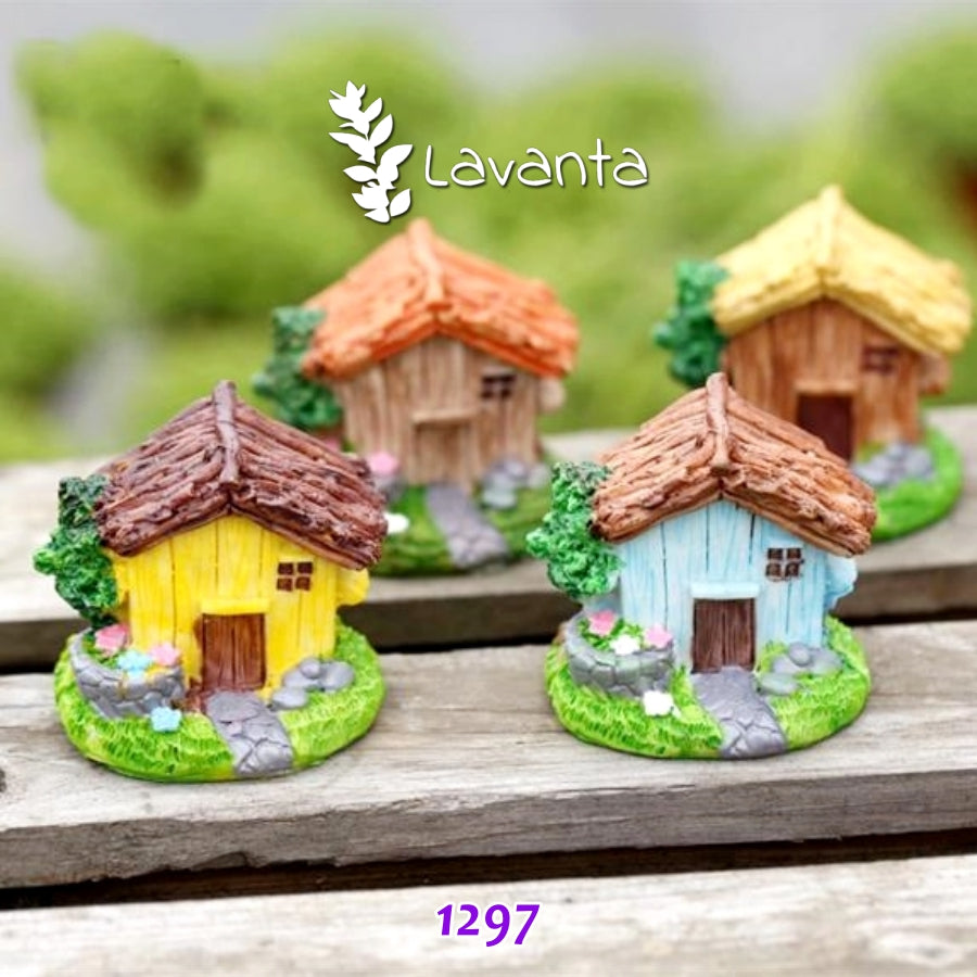 Teraryum Ağaç Ev Silikon Kalıbı