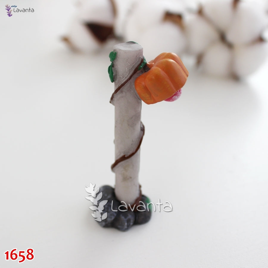 Teraryum Masalsı Kabak Sokak Lambası Silikon Kalıbı