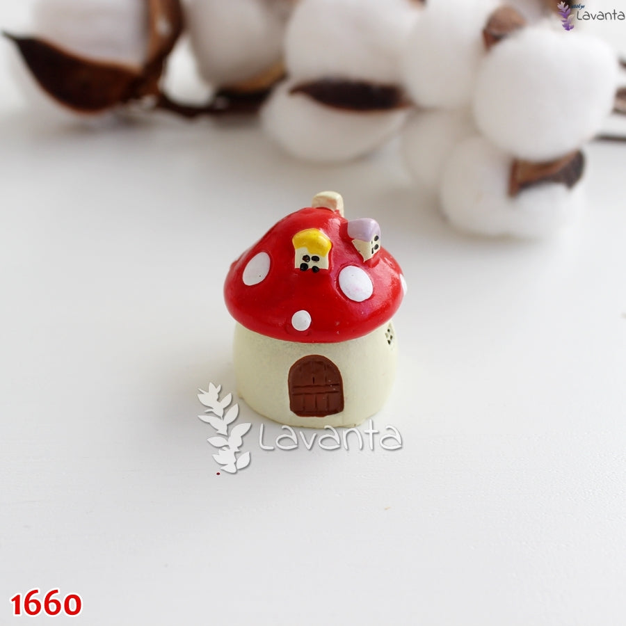 Minik Mantar Ev Silikon Kalıbı