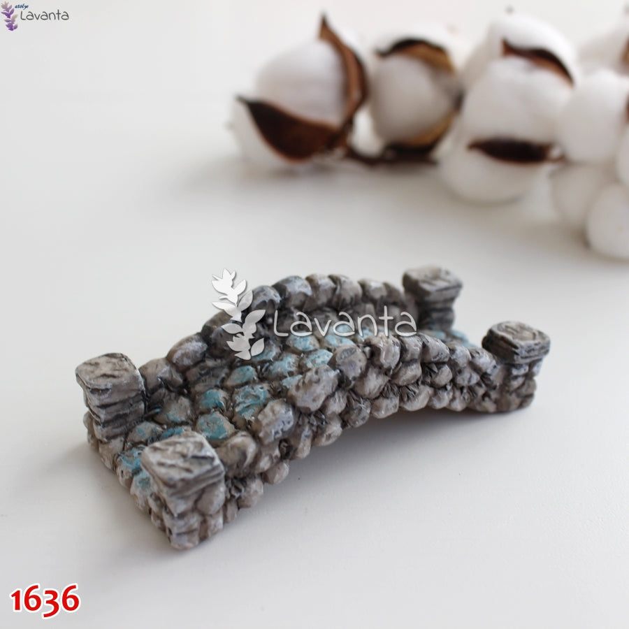 Teraryum Taş Köprü Silikon Kalıbı