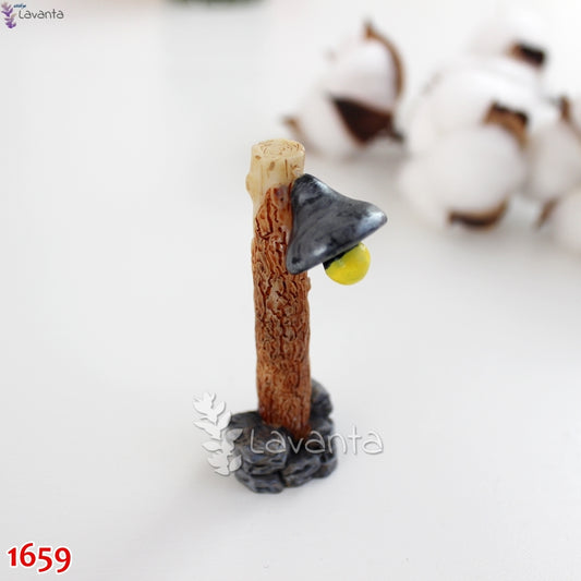 Teraryum Taş Sokak Lambası Silikon Kalıbı