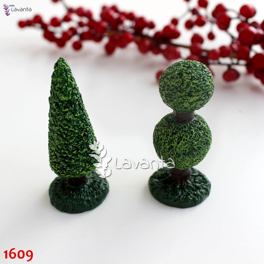 Teraryum Minik Ağaçlar Silikon Kalıbı